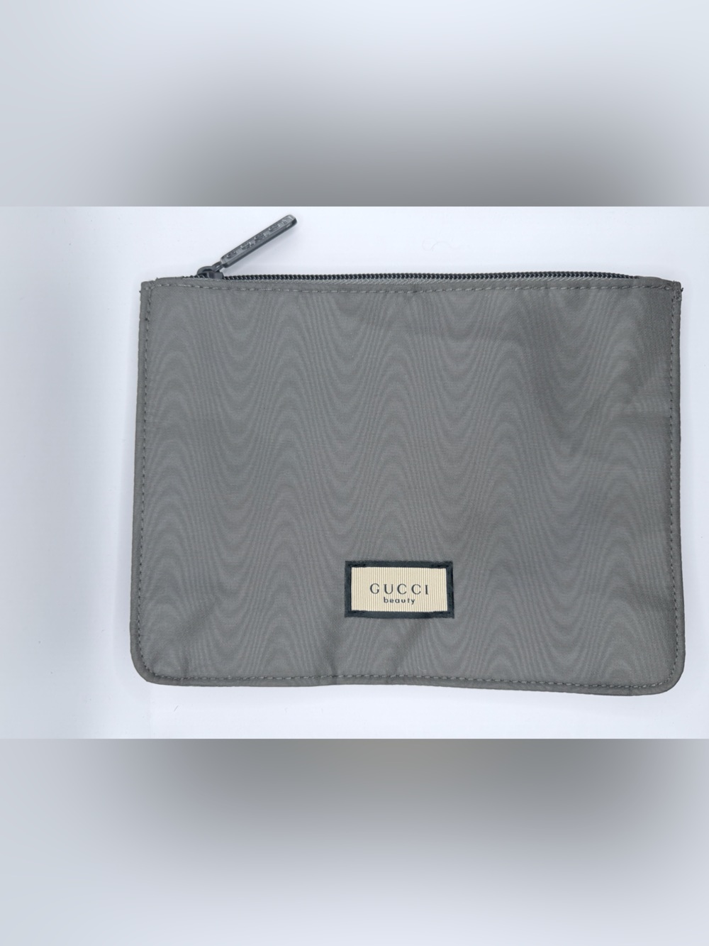 Gucci Beauty Gray Nylon Cosmetic Travel Pouch - Picture 2 of 7
